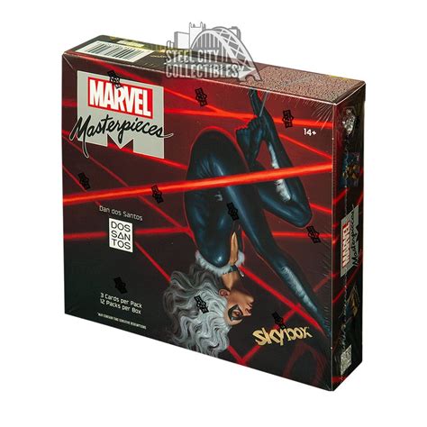 marvel metal hobby box|marvel masterpieces hobby box.